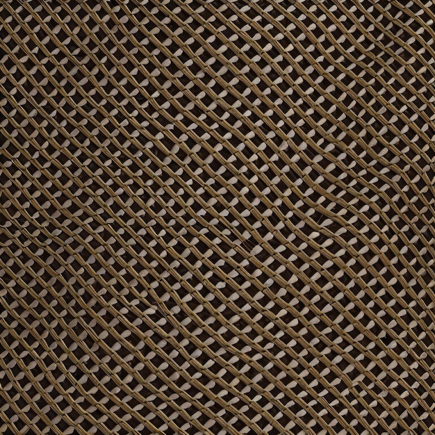 Un primer plano de una tela tejida marrón con una textura tejida marró.