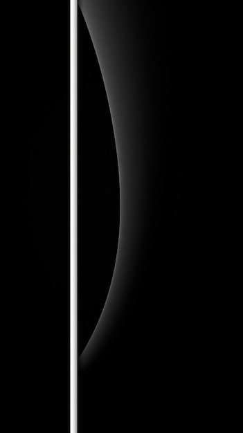Un primer plano de un teléfono celular con un ai generativo de fondo negro