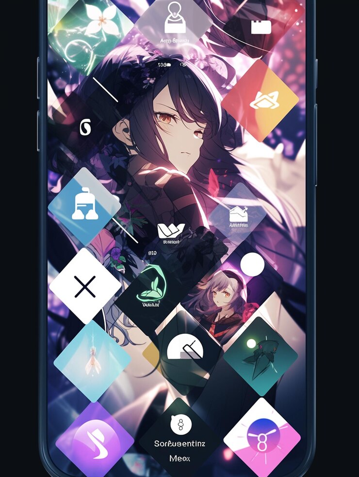 Foto un primer plano de un teléfono celular con una imagen de una persona en él ai generativo