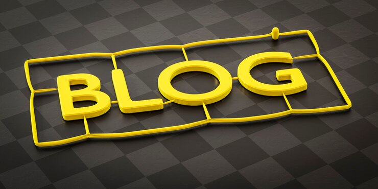 Foto primer plano del texto del blog sobre fondos abstractos