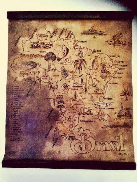 Primer plano del texto en la pared