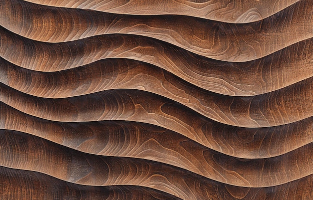 primer plano de una textura de madera marrón y marrón con patrones naturales