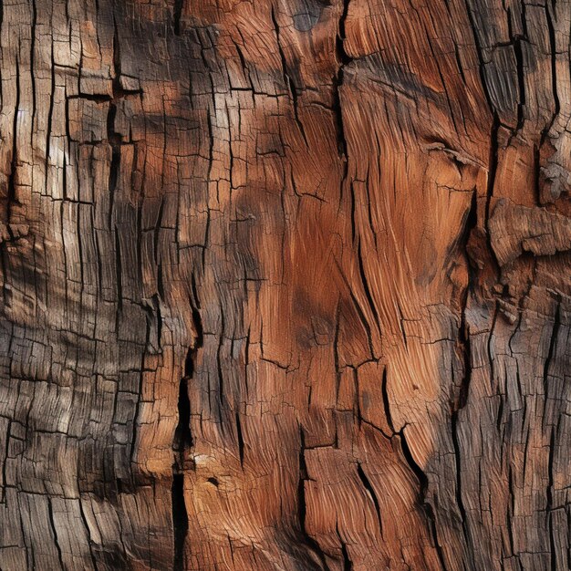 un primer plano de un tronco de árbol con una superficie muy rugosa ai generativa