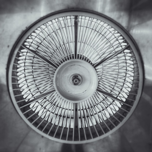 Primer plano del ventilador de escape
