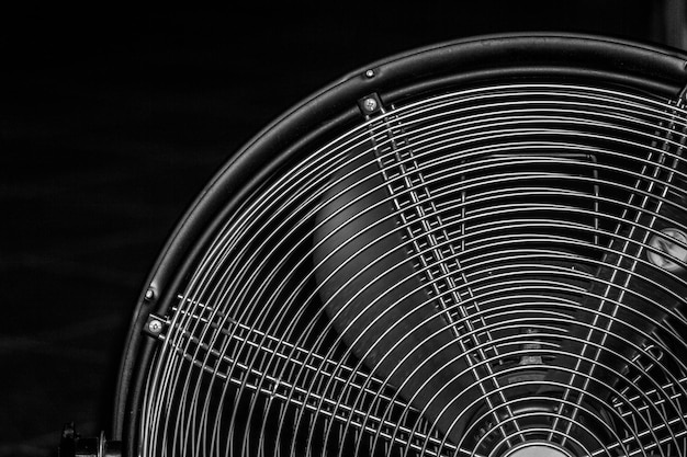 Primer plano del ventilador