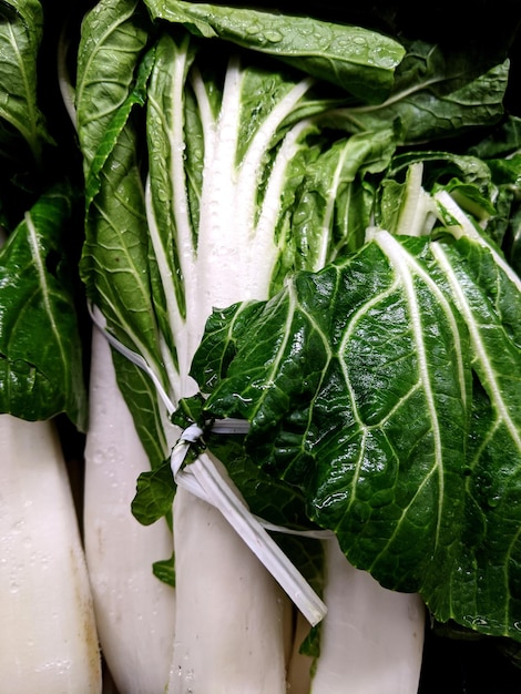 Foto primer plano de las verduras