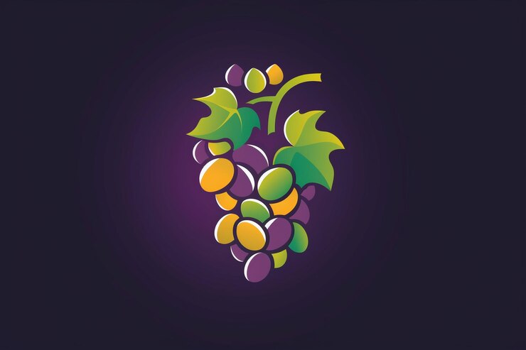 Foto un primer plano vibrante de uvas frescas y jugosas