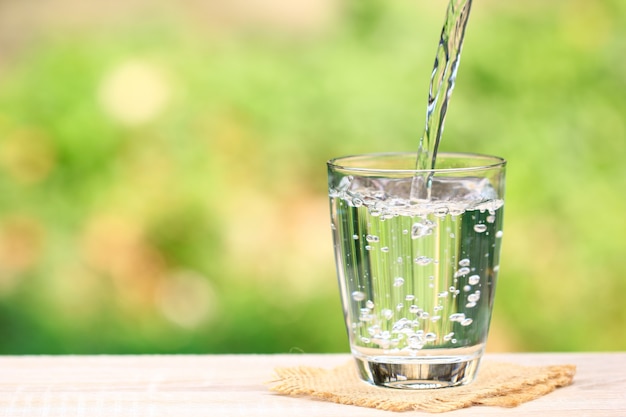 Primer vaso de agua