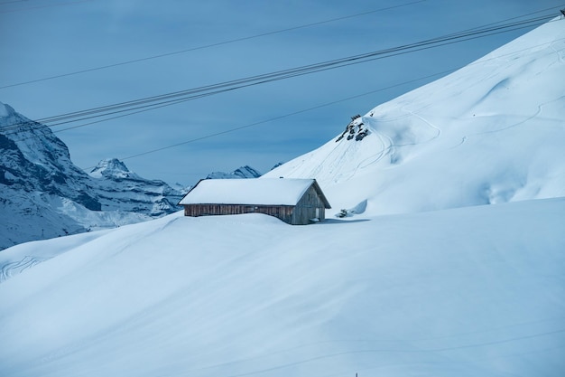 Primera montaña en Grindelwald con vistas alpinas Suiza