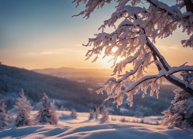 Las primeras pinturas de nieve de invierno dibujos animados reales Acuarela en tendencia en las estaciones de arte foto de estudio de enfoque agudo