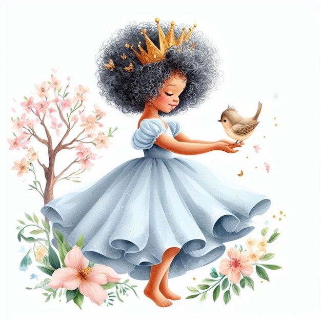 Princesa afro.