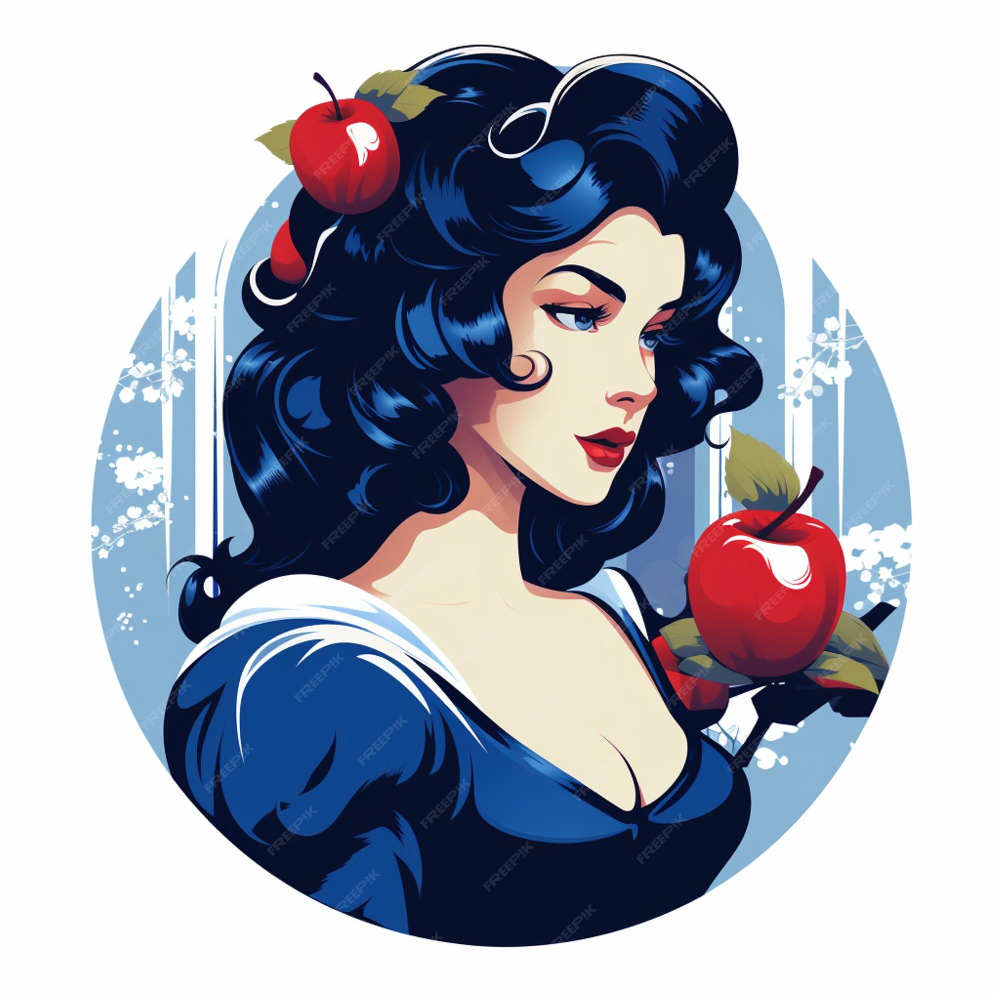 Pin em Branca de neve