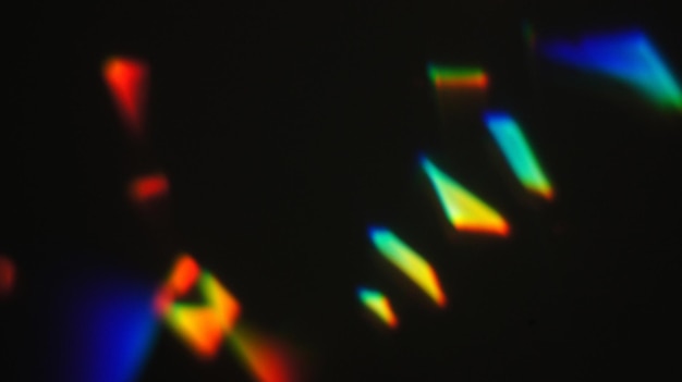 Prisma Arco iris Fugas de luz Superposiciones Brillante Colorido Resplandor Espectro Reflexión Gradiente Brillo