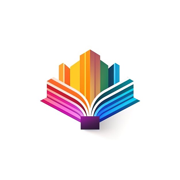 Foto un prisma hexagonal y un libro