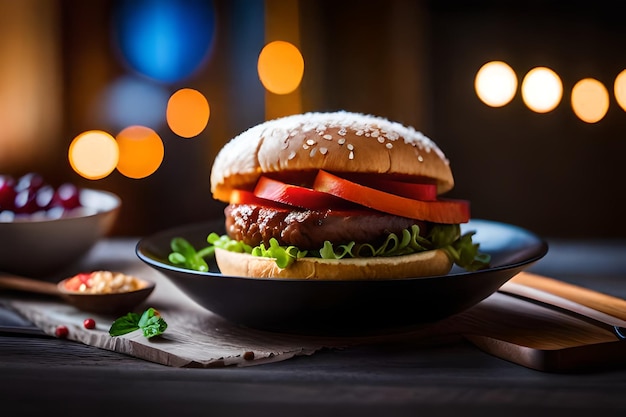 Probieren Sie die magischen köstlichen kulinarischen Erlebnisse. KI-generiertes bestes Food-Foto