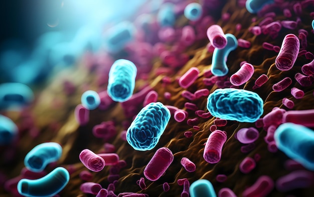 Probióticos Bacterias Biología Ciencia Microscópico