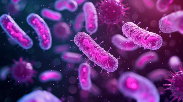 Probiotika Bakterien Biologie Wissenschaft Mikroskopische Medizin Verdauung Magen Escherichia coli Behandlung Gesundheitsmedikamente Anatomie Organismus