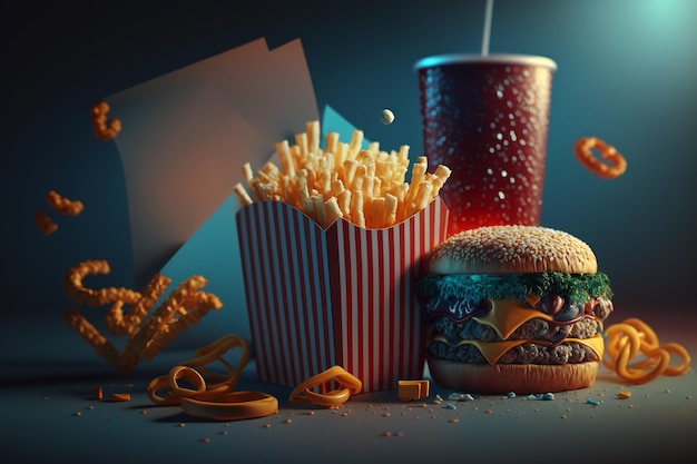 Problema de fast food de excesso de peso Dieta imprópria junk food hábitos pouco saudáveis Problema de excesso de peso pessoas gordas barriga grande dieta de calorias extras Gordura de hambúrguer Nutrição adequada