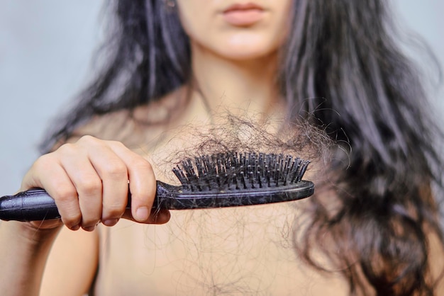 Problemas de pérdida de cabello femenino