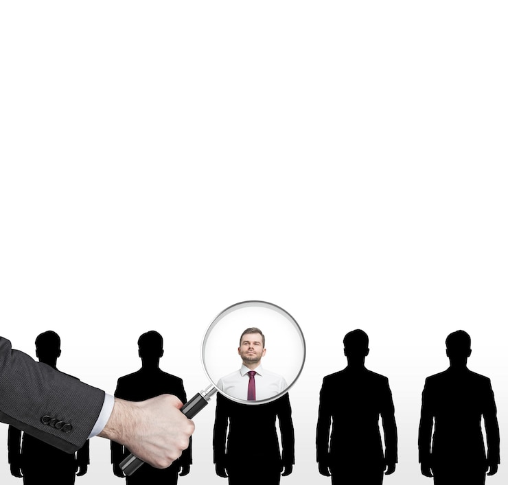 Foto procedimento de recrutamento