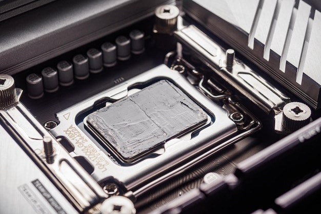 Un procesador central moderno para una computadora de escritorio para el socket LGA-1700