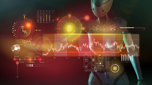 Procesamiento robótico de datos de intercambio de bitcoin d render