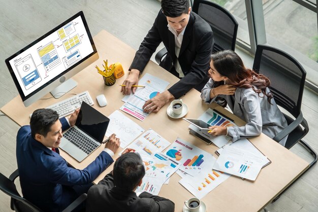 Proceso de diseño de interfaz de usuario UX para aplicaciones móviles y sitios web modernos