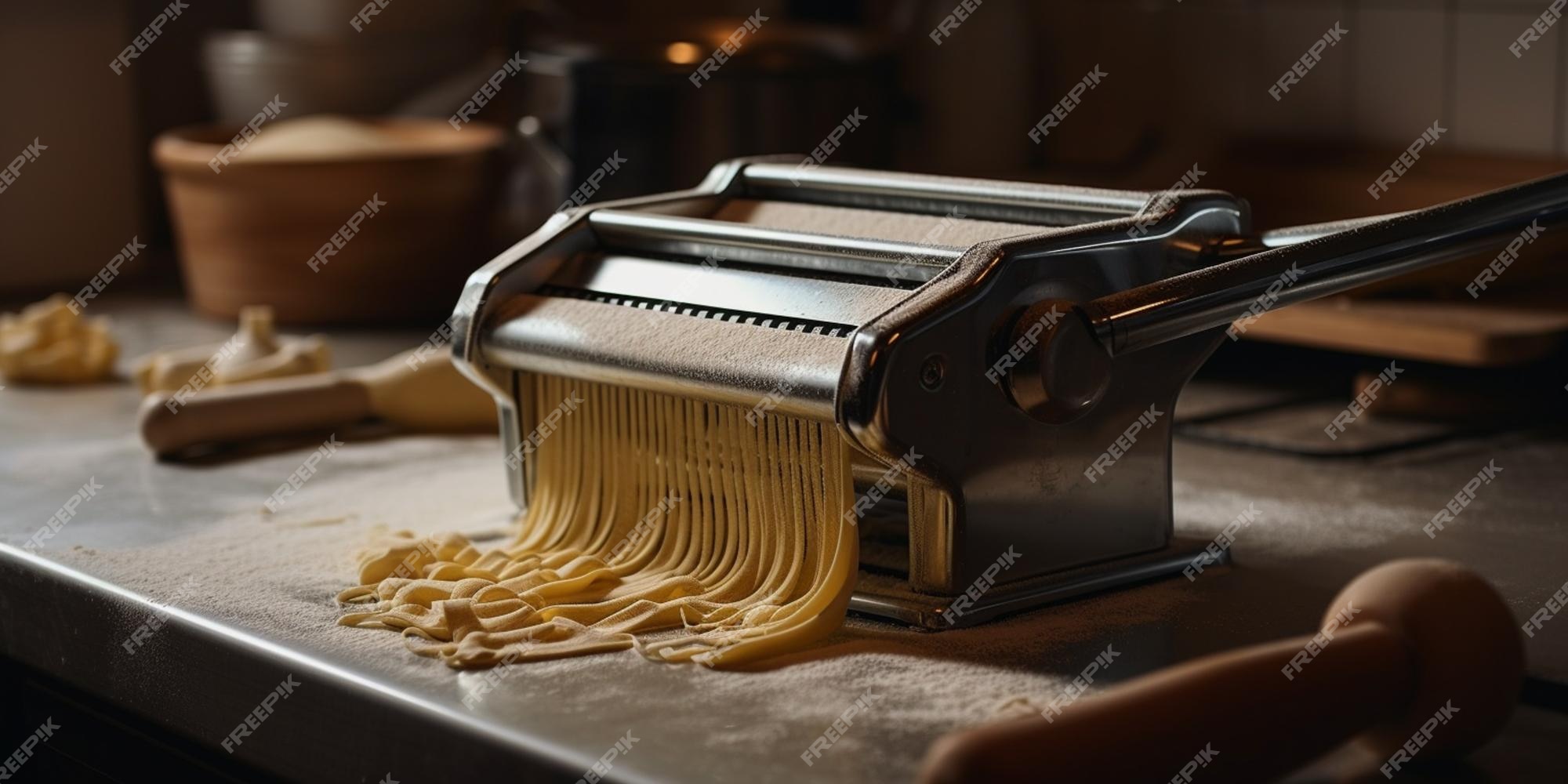 Proceso de elaboración de pasta fresca máquina para hacer pasta