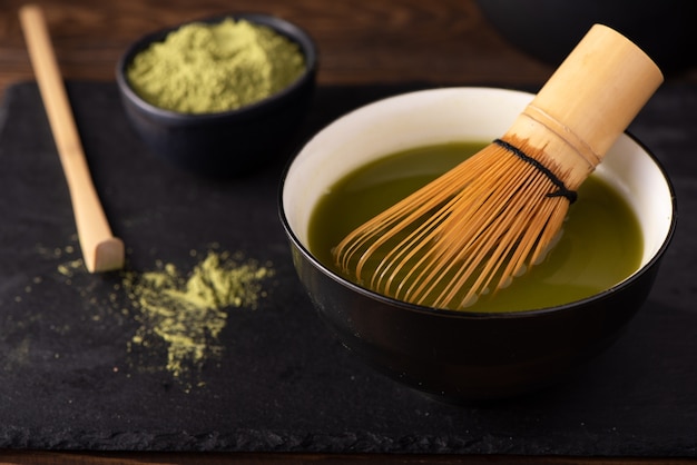 Proceso de elaboración del té verde matcha