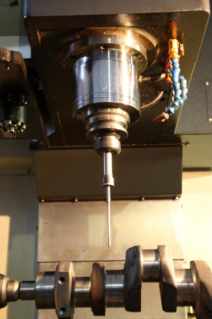 Foto processamento de torno cnc