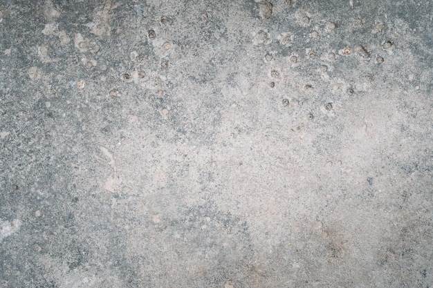 Processo de corrosão de textura velha de superfície de concreto