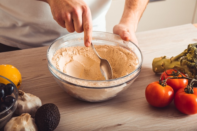 Processo de cozimento caseiro seitan. Como fazer carne vegana