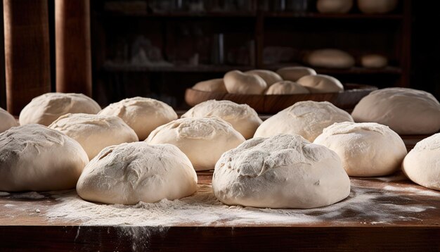 Processo de fabricação e preparação de massa rústica orgânica artesanal natural e caseira