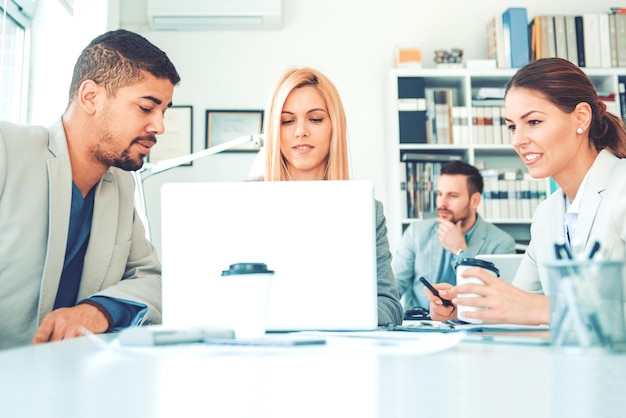 Processo de trabalho da equipe de negócios