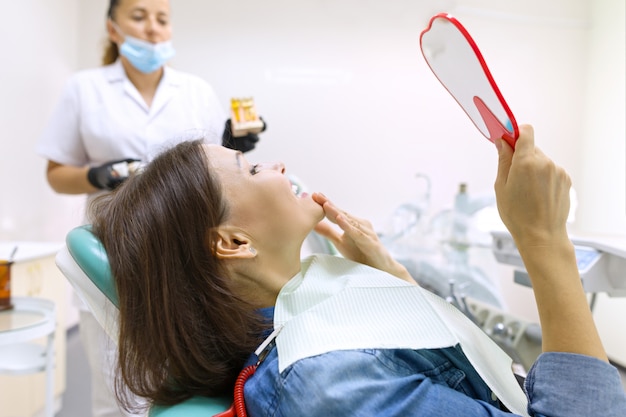 Processo de tratamento dentário