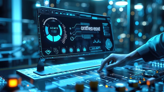 Foto processo padrão certificado representado em interface gráfica moderna que apresenta o conceito de qa e qc