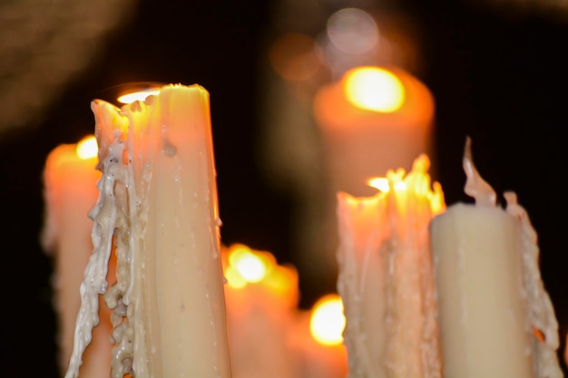 Procissão da Semana Santa na Espanha Andaluzia