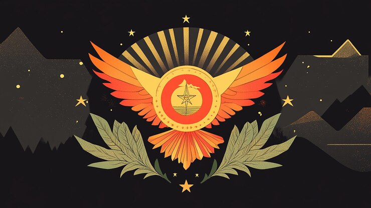 Foto proclamación del día de la independencia de timor oriental ilustración del diseño del logotipo