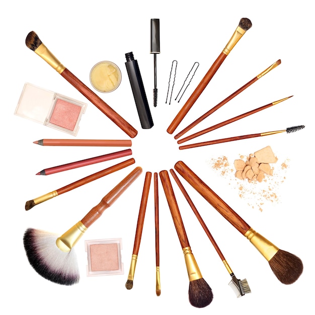Producto de maquillaje cosmético de belleza Pinceles de maquillajes para mujeres de moda