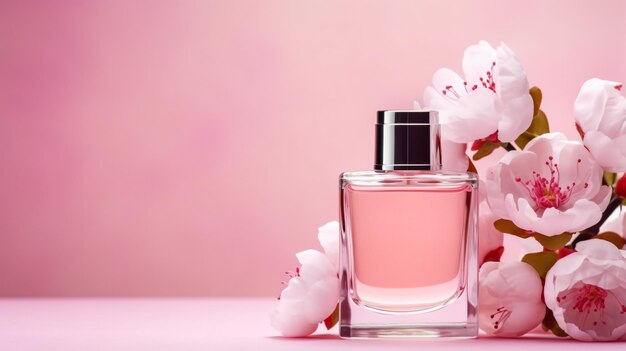 Productos cosméticos con tóner de aceite esencial de rosa