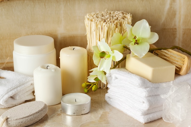 Productos de spa, concepto de spa