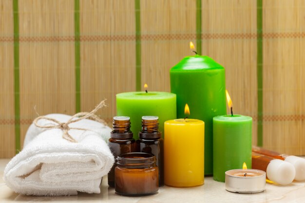 Productos de spa, concepto de spa