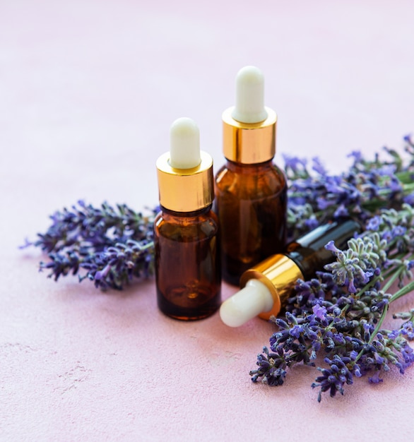 Productos de spa lavanda