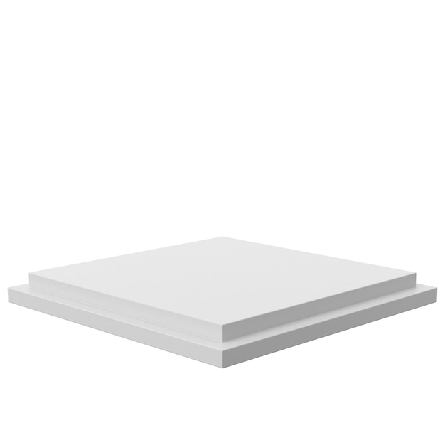 Produktanzeige Produktpodium 3D-Darstellung