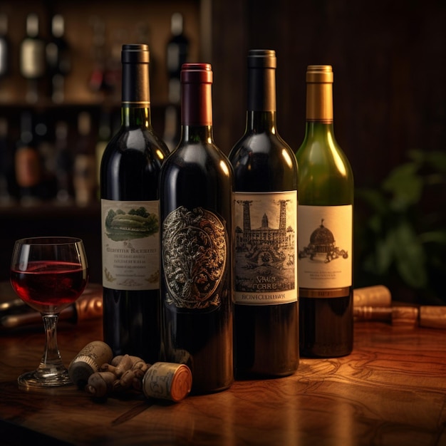 Produktaufnahmen von Wine in hoher Qualität in 4K Ultra HD