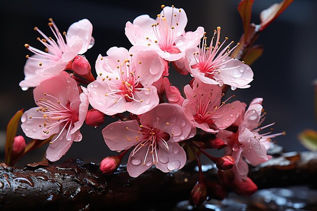 Foto produtizeone eine kleine blüte im regenregen d777f4b6971d4c91bac49ce67682be3d