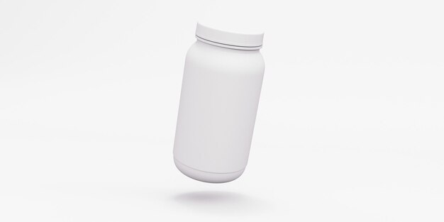 produto de bebida energética renderização 3D