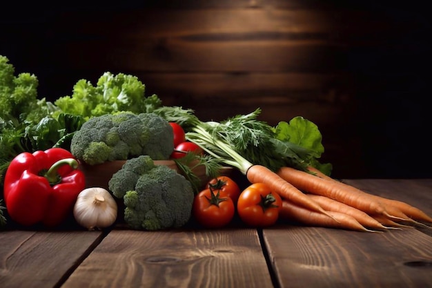 Produtos de hortaliças frescas do mercado local conceito de alimentação limpa e dieta
