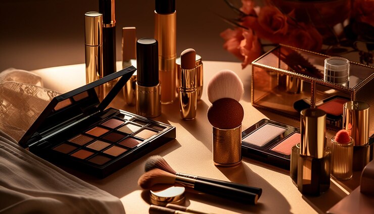 Foto produtos de maquiagem produtos de maquiagem