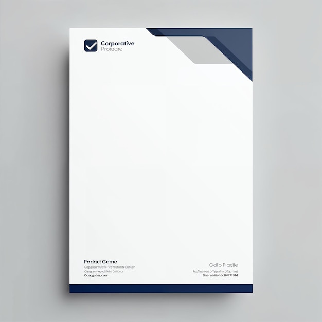 Professionelle Briefkopf-Designvorlage